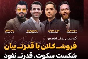 هنر مذاکره فروش با اساتیدبنام دراصفهان"سمینار فروش کلان با قدرت بیان"